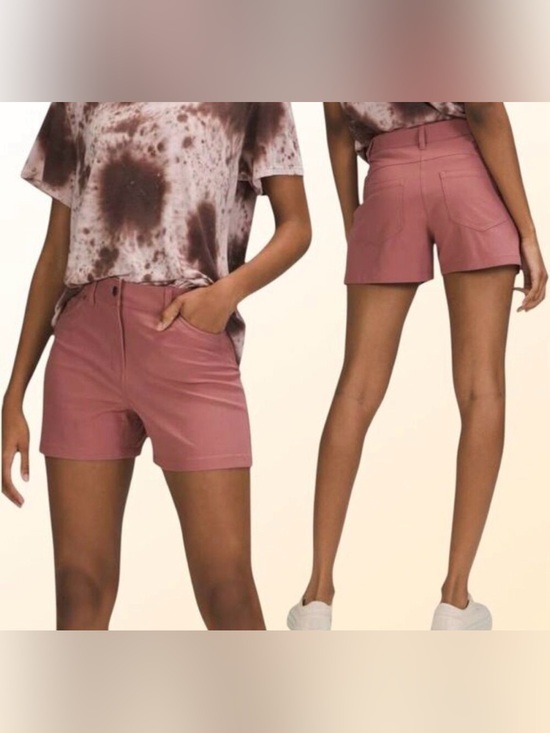 lululemon athletica Pants - Lululemon women’s pink City Sleek 5
Pocket High-Rise Short 4" - 31